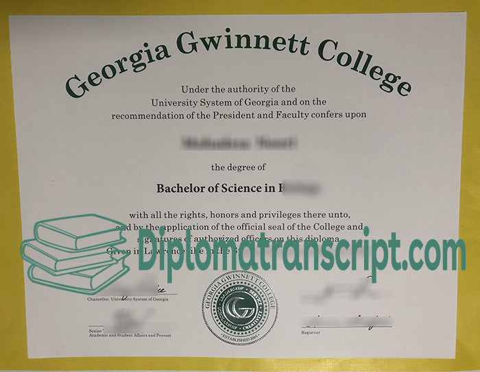 Georgia Gwinnett Diploma