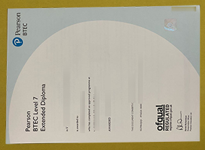 Pearson BTEC Level 7 Extended diploma