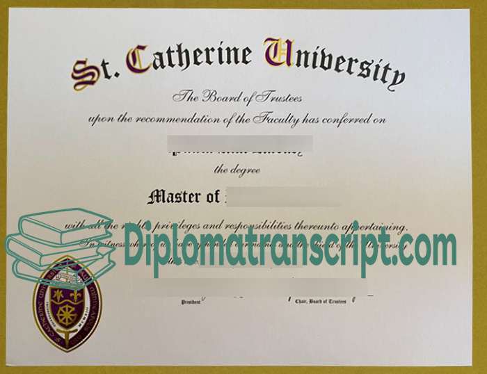 St. Catherine University diploma