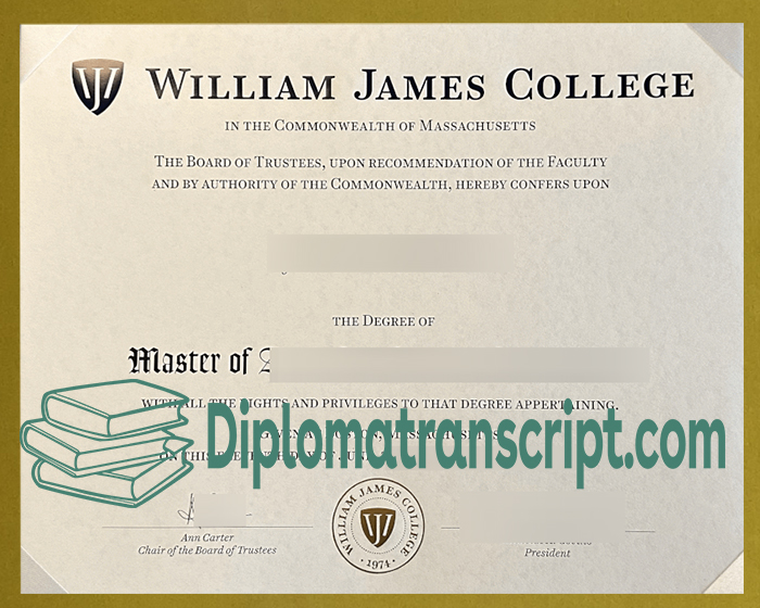 William James College degree