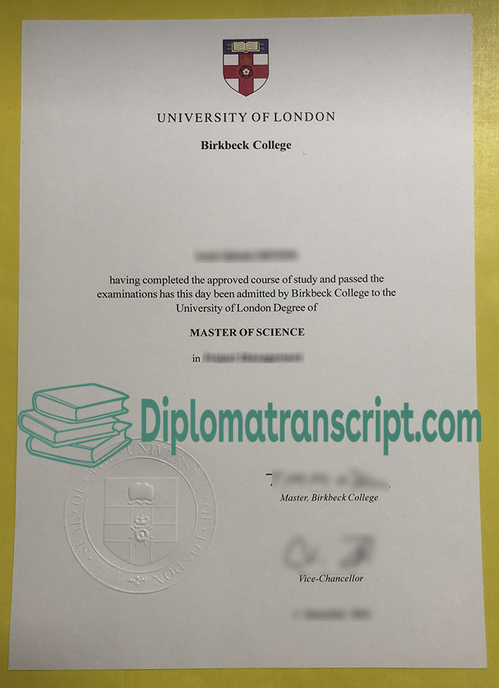 Birkbeck College degree