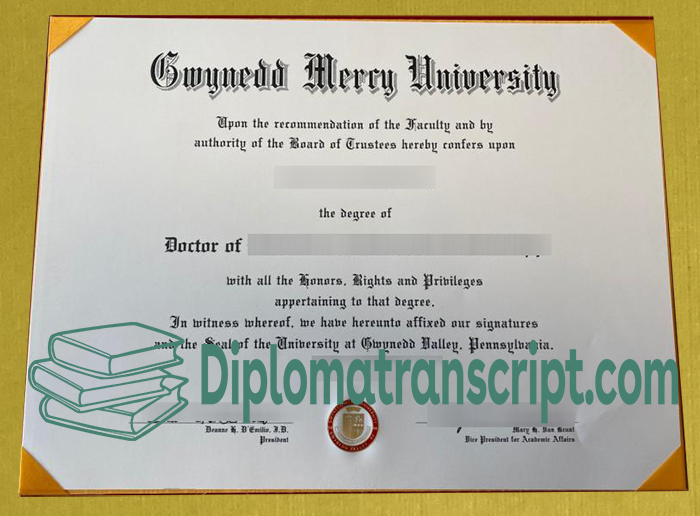 Gwynedd Mercy University Diploma