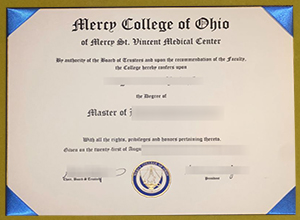 Mercy College of Ohio diploma