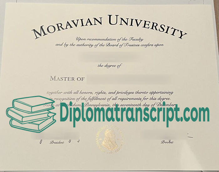 Moravian University degree