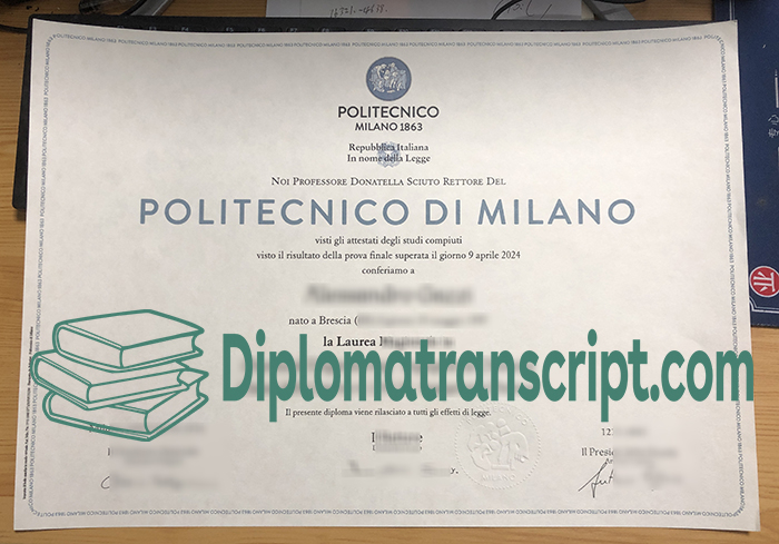 Politecnico Di Milano Laurea