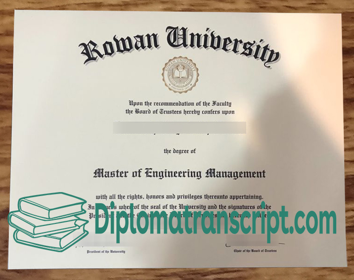 Rowan University degree