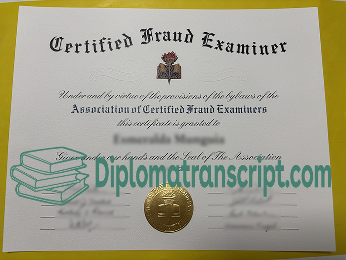 CFE certificate, ACFE certificate