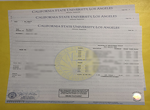 Cal State LA Transcript