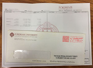 Fordham University transcript sample