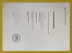 Hochschule Weihenstephan-Triesdorf diploma certificate