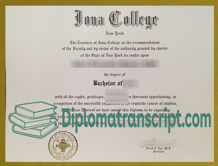 Iona University degree