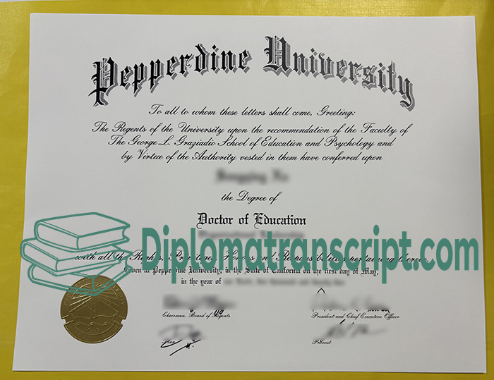 Pepperdine University degree