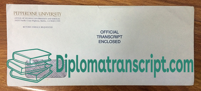 Pepperdine University envelope