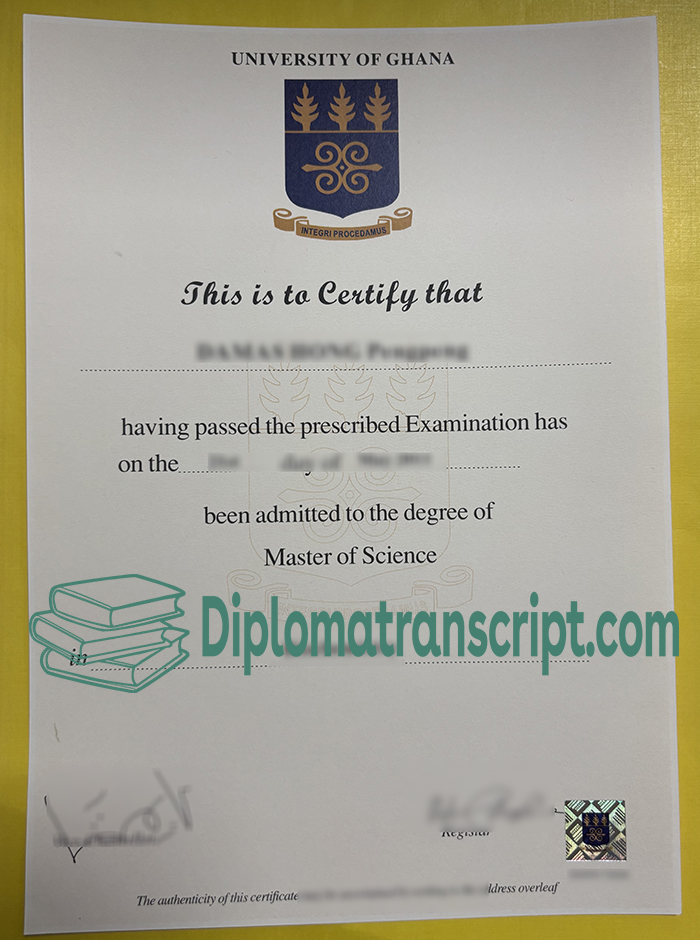 University Of Ghana diploma