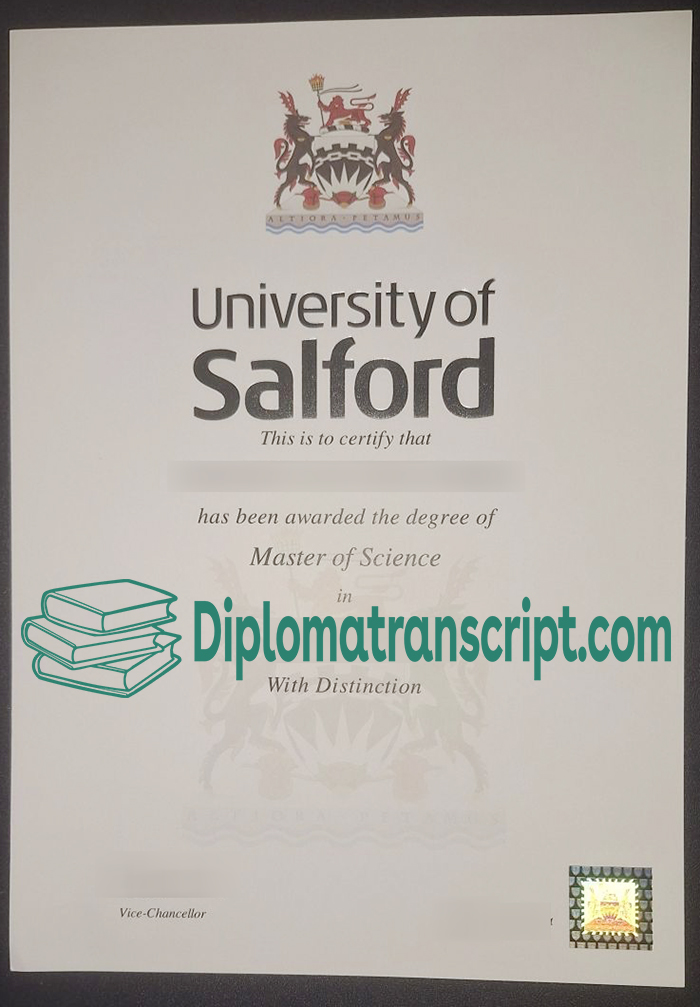 University of Salford degree