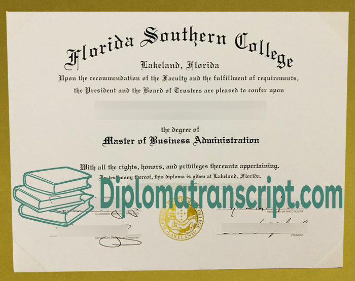 Florida Southern diploma Florida Southern diploma