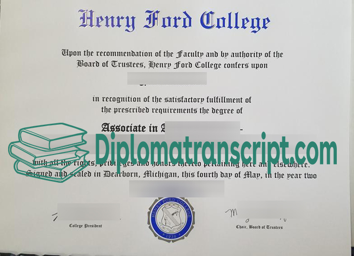 Henry Ford College Degree