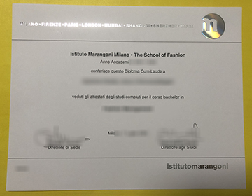 Istituto Marangoni diploma