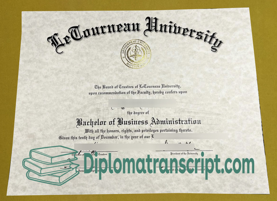 LeTourneau University diploma LeTourneau University diploma