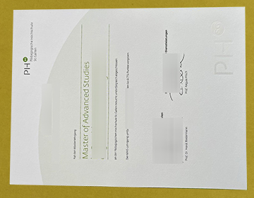 Pädagogische Hochschule St. Gallen diploma sample