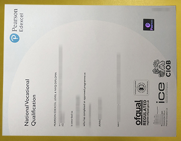 Pearson BTEC Level 6 NVQ diploma