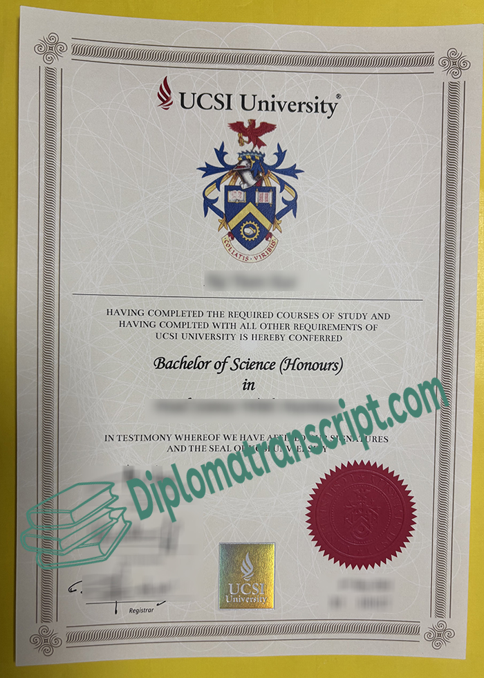 UCSI University degree UCSI University degree