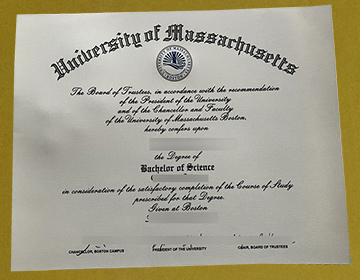 UMass Boston diploma