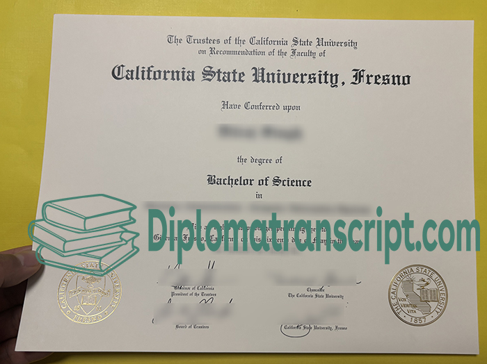 Fresno State diploma Fresno State diploma