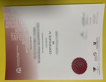 North Metropolitan TAFE certificate