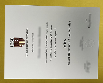 Universidad de Navarra titulo