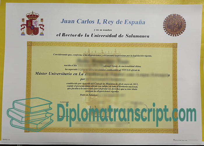 Universidad de Salamanca titulo