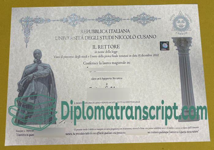 Università degli Studi Niccolò Cusano Laurea Università degli Studi Niccolò Cusano Laurea
